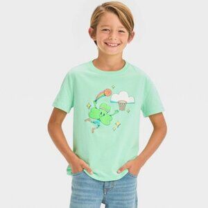 Cat & Jack™ Boys' Short Sleeve St. Patrick's Day Graphic T-Shirt